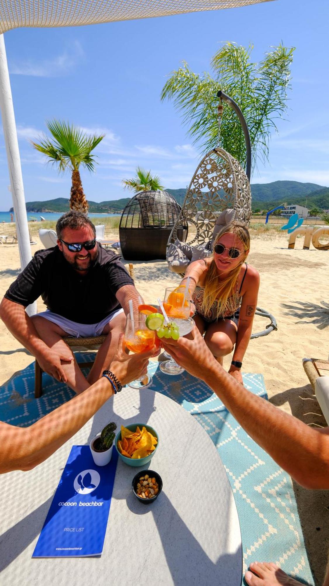 Cocoon Hotel-Beach Bar Sarti Exterior photo